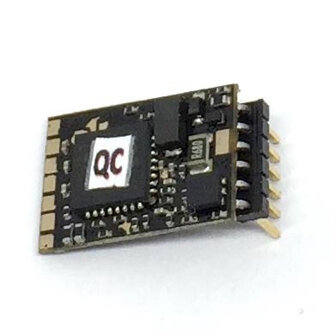 train-o-matic 02010227 micro NEM651 gebogen 6 pins reverse (direct) DCC Decoder micro