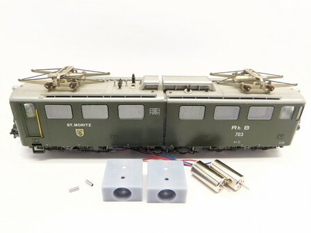 micromotor HSB003 Glockenankermotor f&uuml;r Bemo Ge 6/6 II 