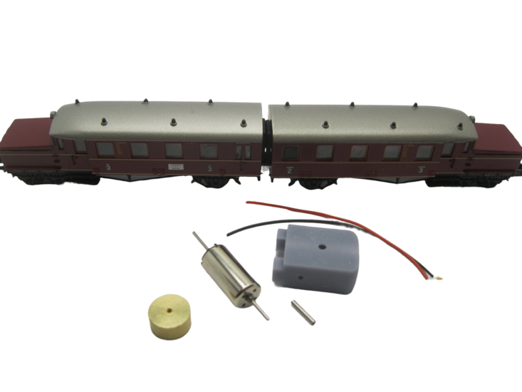 micromotor NR008F motor ombouwset voor Roco ETA 180