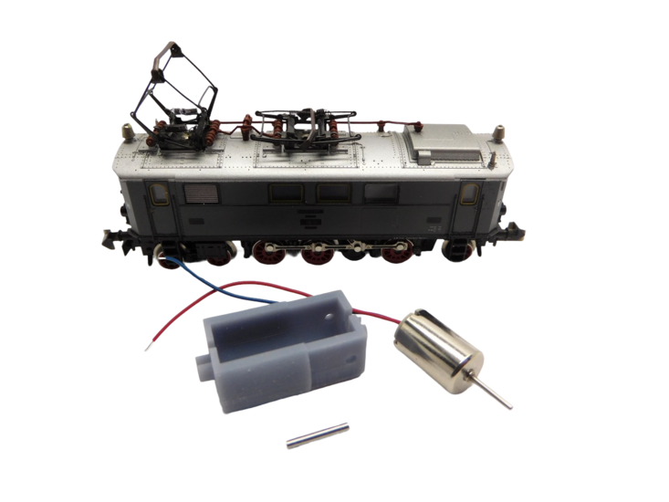 micromotor NM037 Glockenankermotor Umbausatz f&uuml;r Minitrix E 36, EP 3/6