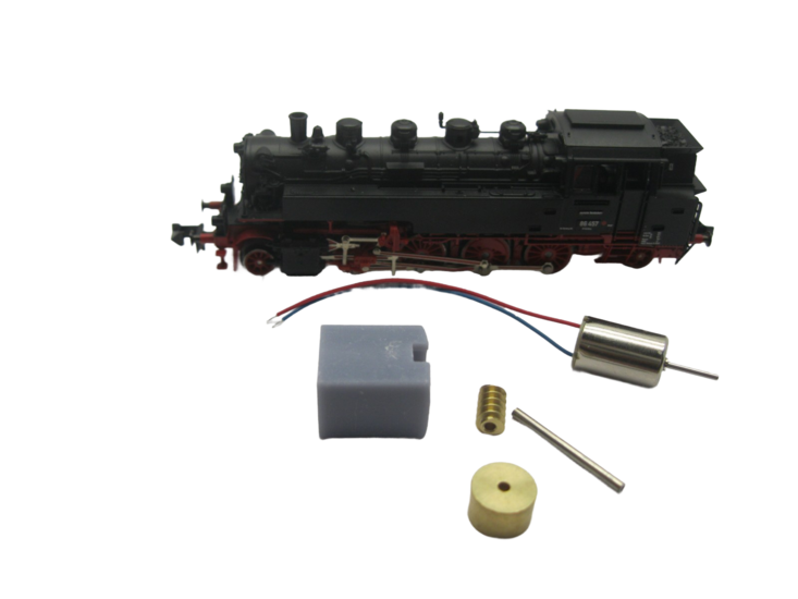 micromotor nf021C N ombouwset voor Fleischmann BR 86