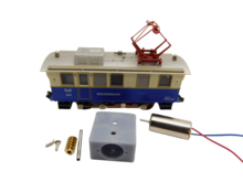 micromotor NF054G motor ombouwset voor Fleischmann Zahnradlok, Wendelsteiner Kieswerk Lok